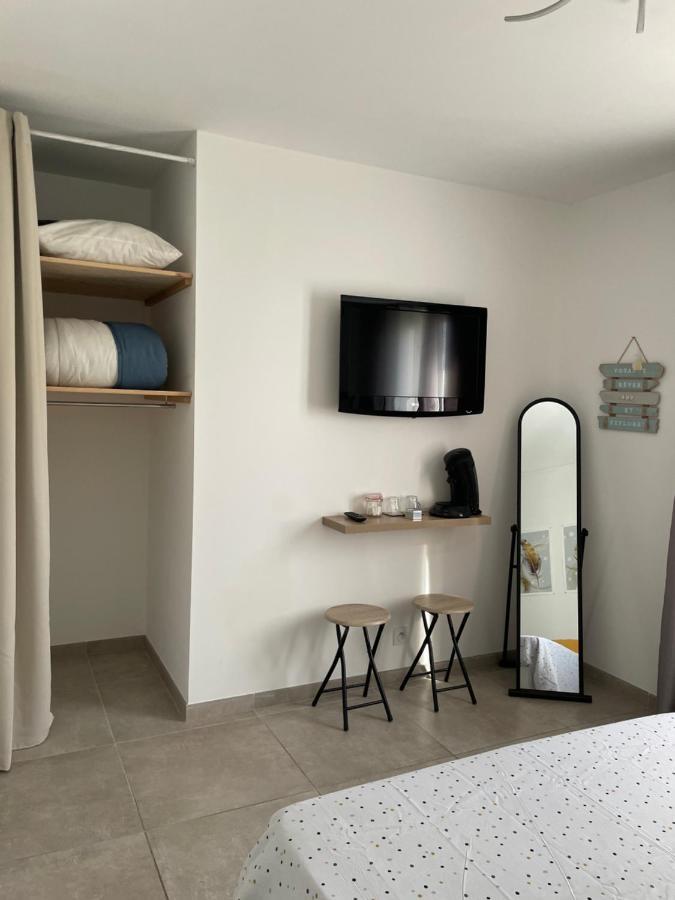 Chambre Avec Salle De Bain Privee Dans Villa Avec Garage Μανόσκ Εξωτερικό φωτογραφία
